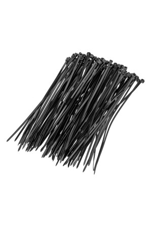 Хомуты, 150 x 2.5 мм, пластиковые, черные, 100 шт Сибртех
