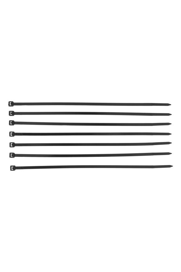 Хомуты, 180 x 3.6 мм, пластиковые, черные, 100 шт Сибртех