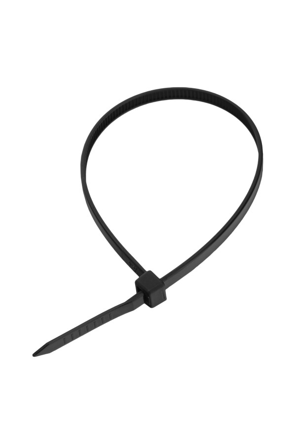 Хомуты, 200 x 3.6 мм, пластиковые, черные, 100 шт Сибртех