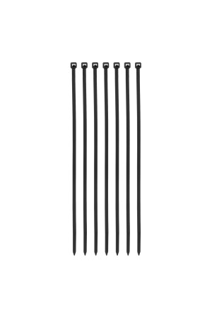 Хомуты, 200 x 3.6 мм, пластиковые, черные, 100 шт Сибртех