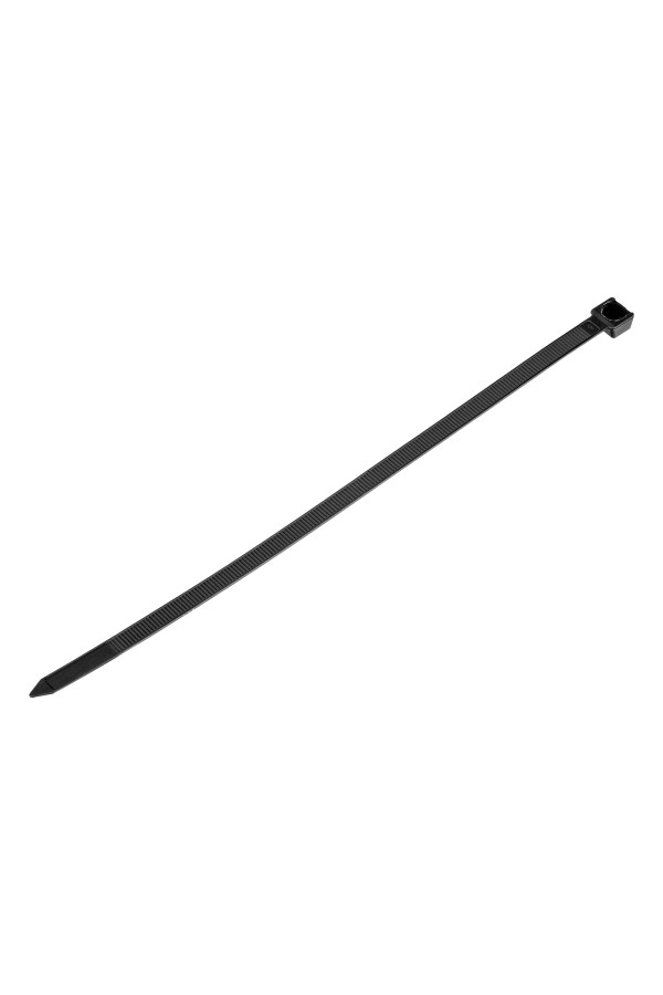 Хомуты, 250 х 8 мм, пластиковые, черные, 100 шт Сибртех