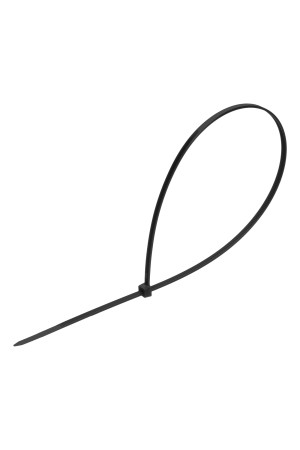 Хомуты, 370 x 3.6 мм, пластиковые, черные, 100 шт Сибртех