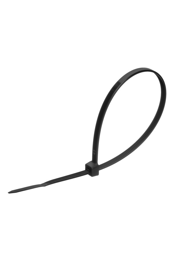 Хомуты, 250 x 4.8 мм, пластиковые, черные, 100 шт Сибртех