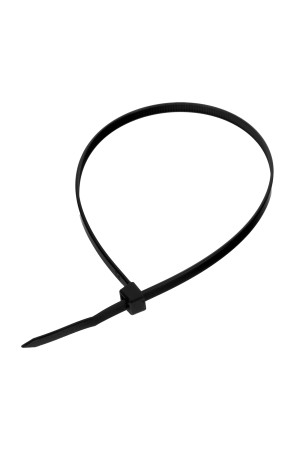 Хомуты, 300 x 4.8 мм, пластиковые, черные, 100 шт Сибртех