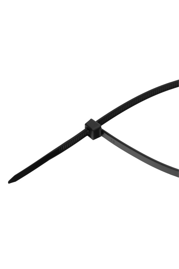 Хомуты, 350 x 4.8 мм, пластиковые, черные, 50 шт Сибртех