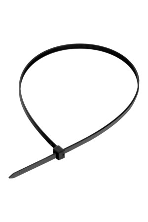 Хомуты, 400 x 4.8 мм, пластиковые, черные, 50 шт Сибртех