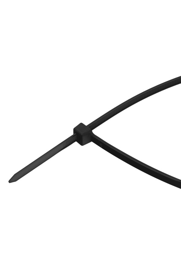 Хомуты, 400 x 4.8 мм, пластиковые, черные, 50 шт Сибртех