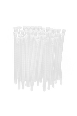 Хомуты многоразовые 150 x 7.2 мм, пластиковые 50 шт Сибртех