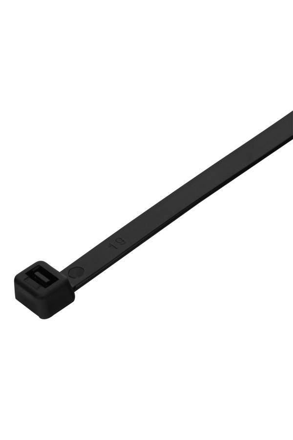 Хомуты, 300 х 8 мм, пластиковые, черные, 100 шт Сибртех