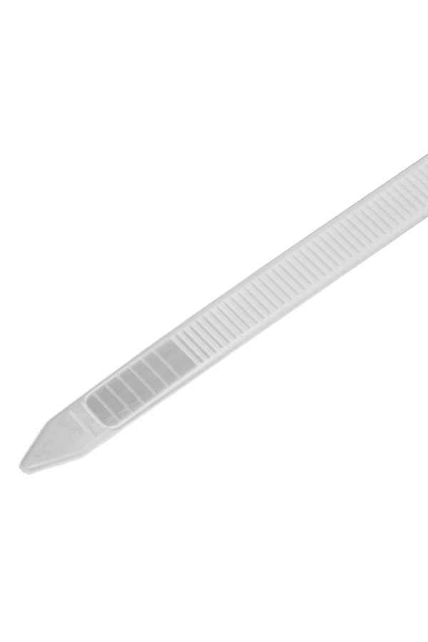 Хомуты, 400 х 8 мм, пластиковые, белые, 50 шт Сибртех