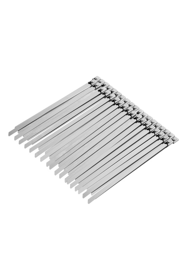 Хомуты, 150 х 4.6 мм, нержавеющая сталь, 50 шт Сибртех