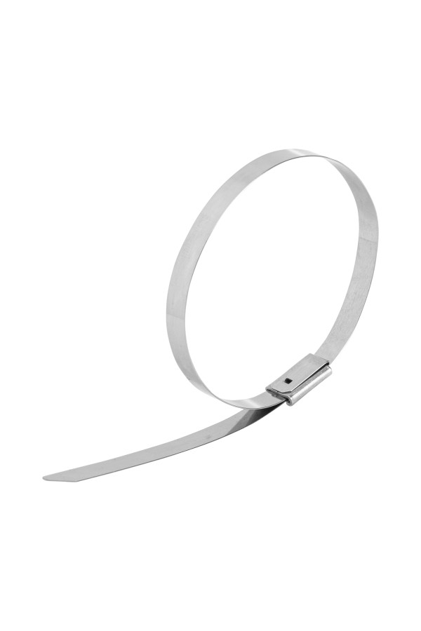 Хомуты, 200 х 4.6 мм, нержавеющая сталь, 50 шт Сибртех