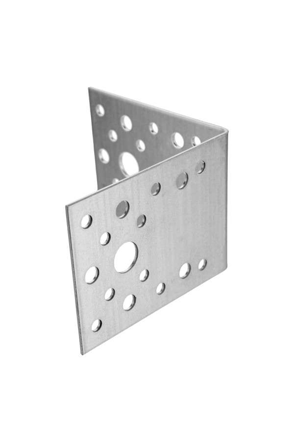 Крепежный уголок 1.7 мм, КU 90 x 90 x 65 мм Сибртех