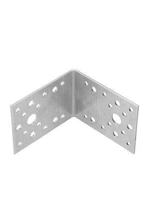 Крепежный уголок 1.7 мм, КU 90 x 90 x 65 мм Россия Сибртех