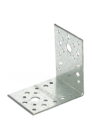 Крепежный уголок 2.5 мм, КU 90 x 90 x 65 мм Россия Сибртех