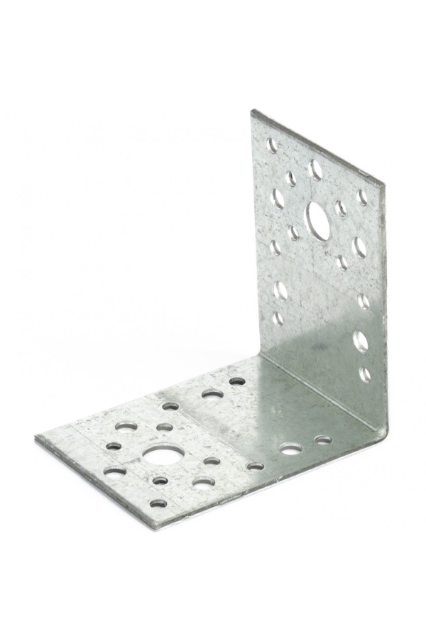 Крепежный уголок 2.5 мм, КU 90 x 90 x 65 мм Сибртех