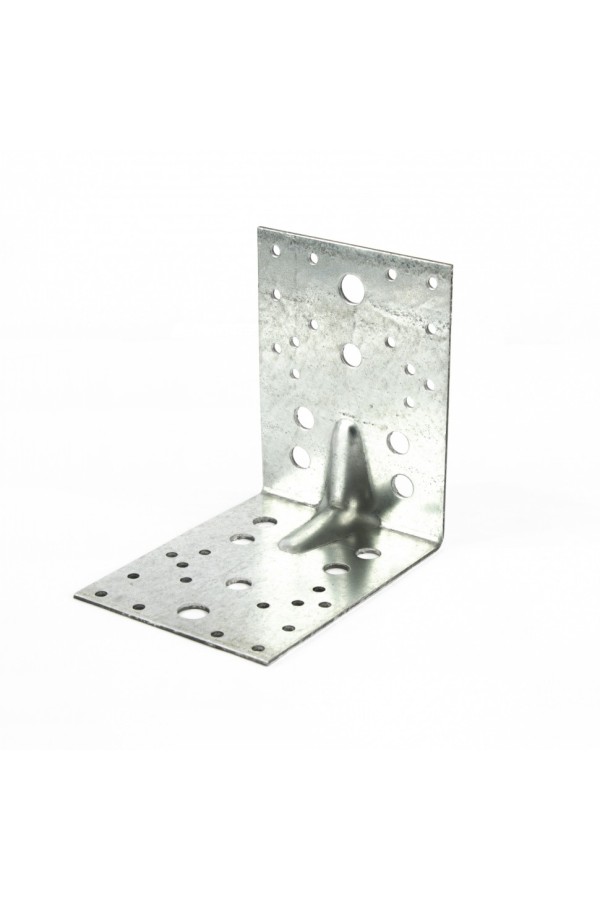 Крепежный уголок усиленный 2.5 мм, KUU 130 x 130 x 100 мм Сибртех