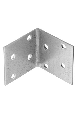 Крепежный уголок равносторонний 2 мм, KUR 40 x 40 x 40 мм Россия Сибртех