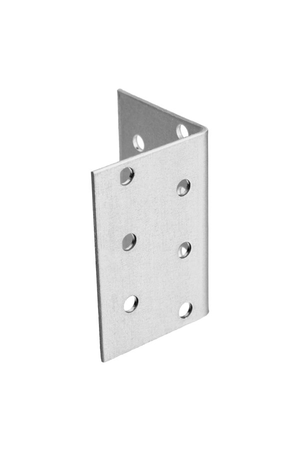 Крепежный уголок равносторонний 2 мм, KUR 40 x 40 x 60 мм Сибртех