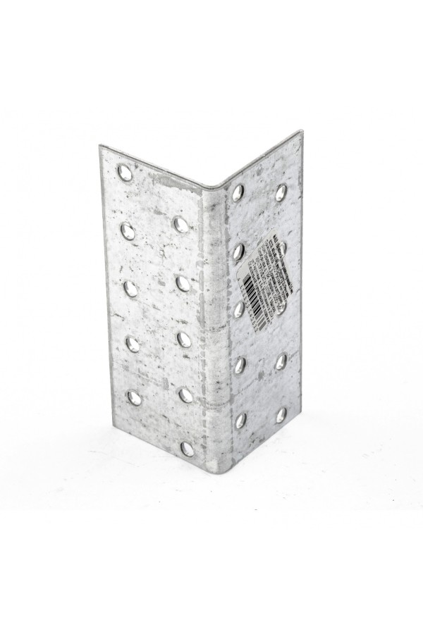 Крепежный уголок равносторонний 2 мм, KUR 40 x 40 x 100 мм Сибртех