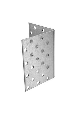 Крепежный уголок равносторонний 2 мм, KUR 60 x 60 x 80 мм Россия Сибртех