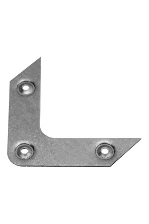 Уголок оконный, 1.2 мм, 50 х 50 мм, цинк Россия Сибртех