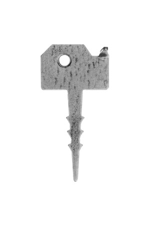 Крепление террасной доски Ключ (Кляммер), 2 мм, 60мм х 30 мм, цинк Россия Сибртех