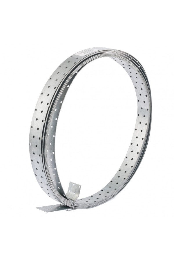 Лента перфорированная монтажная, 1.5 мм, LM 4см х 10 м, отвер. 4.5-5 мм, цинк Сибртех