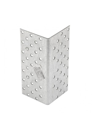 Крепежный уголок равносторонний  2 мм,   KUR 60 x 60 x 140 мм Россия Сибртех