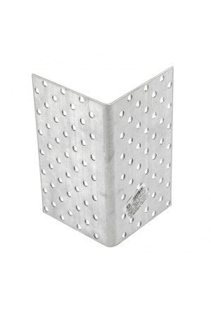 Крепежный уголок равносторонний  2 мм,   KUR 80 x 80 x 140 мм Россия Сибртех