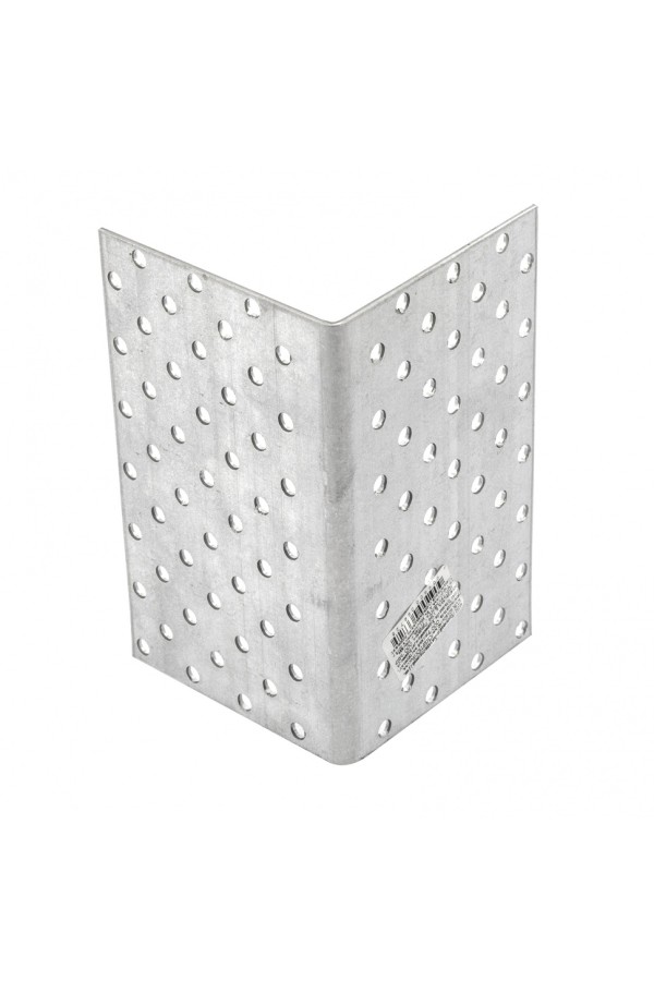 Крепежный уголок равносторонний  2 мм,   KUR 80 x 80 x 140 мм Сибртех