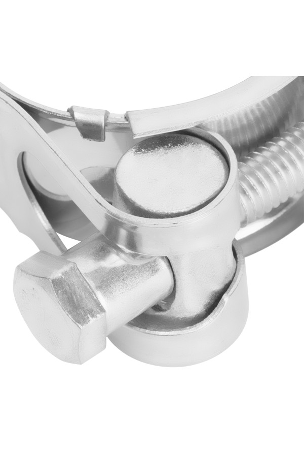 Хомуты металлические, силовые 32-35 мм, ширина 20 мм, шарнирный, W1, 2 шт Сибртех