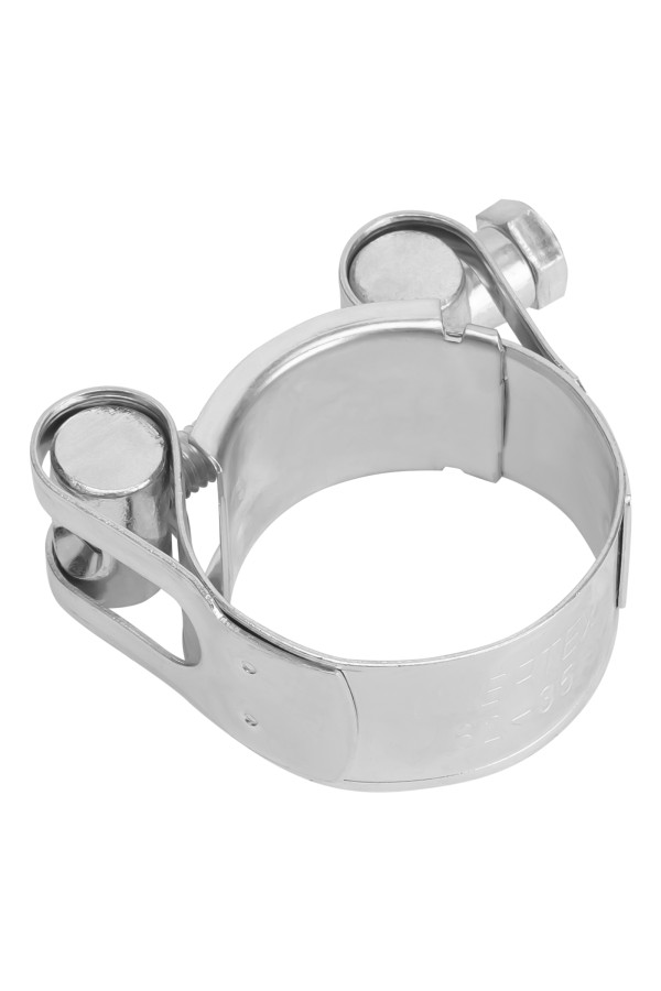 Хомуты металлические, силовые 32-35 мм, ширина 20 мм, шарнирный, W1, 2 шт Сибртех