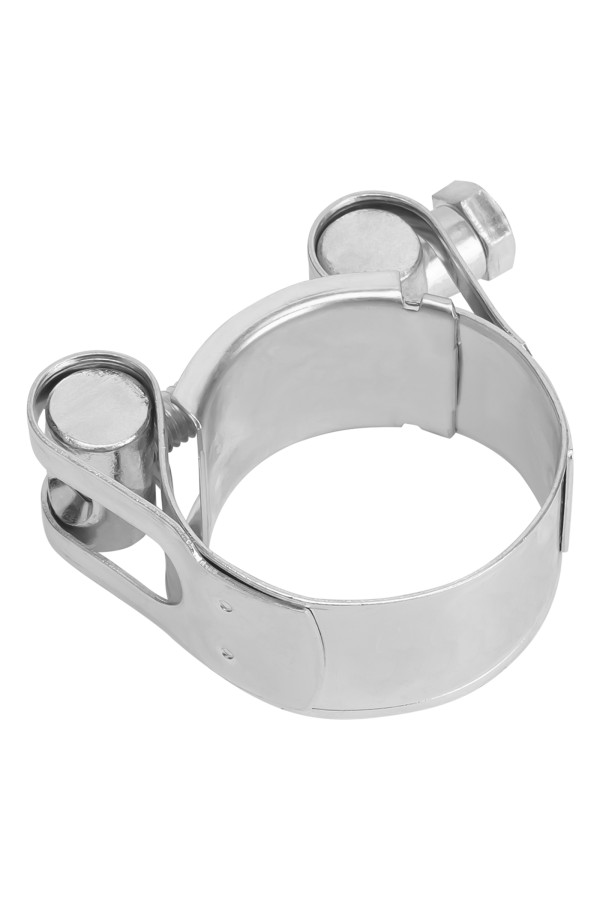 Хомуты металлические, силовые 36-39 мм, ширина 20 мм, шарнирный, W1, 2 шт Сибртех