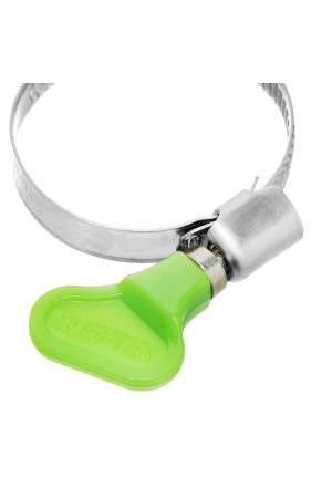 Хомуты металлические элемент крепления с формой ключа 25-40 мм, 50 штук в упаковке Сибртех