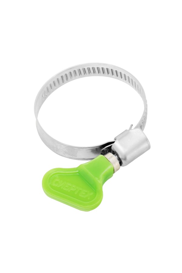 Хомуты металлические элемент крепления с формой ключа 25-40 мм, 50 штук в упаковке Сибртех