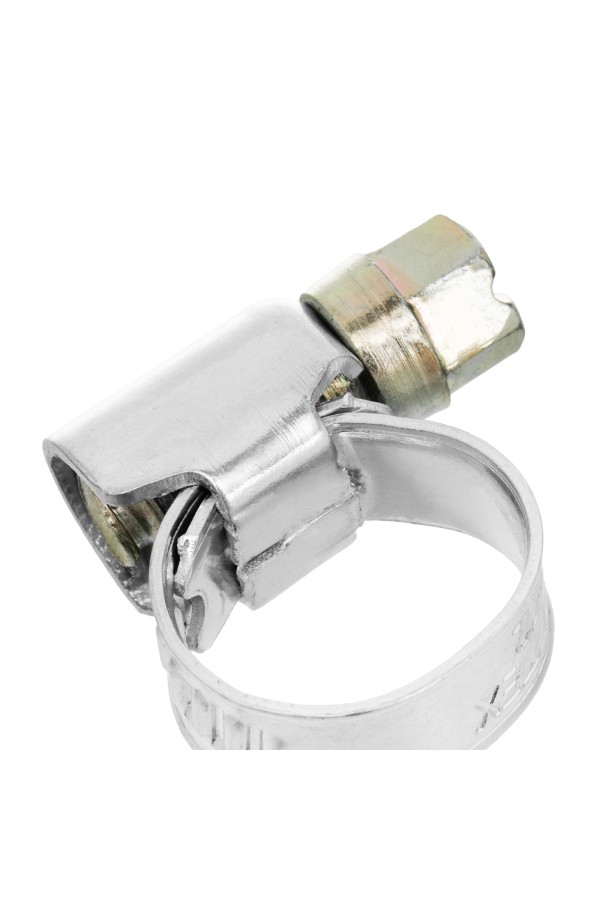 Хомуты металлические, Стандартное болтовое крепление 8-12 мм, 100 штук в упаковке, ширина 9 мм Сибртех