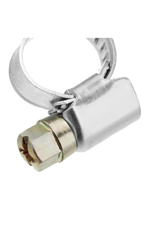 Хомуты металлические, Стандартное болтовое крепление 8-12 мм, 100 штук в упаковке, ширина 9 мм Сибртех