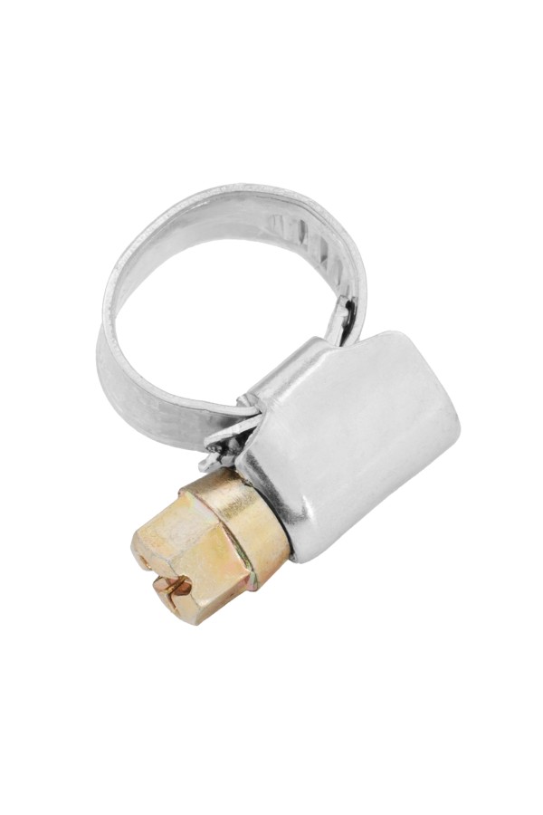 Хомуты металлические, Стандартное болтовое крепление 8-12 мм, 100 штук в упаковке, ширина 9 мм Сибртех