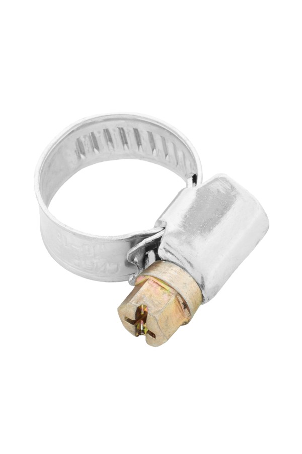 Хомуты металлические, Стандартное болтовое крепление 10-16 мм, 100 штук в упаковке, ширина 9 мм Сибртех