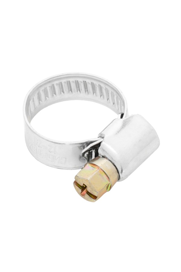 Хомуты металлические, Стандартное болтовое крепление 12-20 мм, 100 штук в упаковке, ширина 9 мм Сибртех