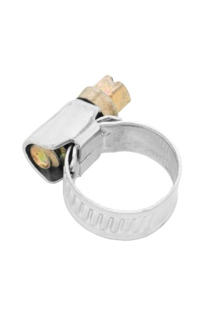 Хомуты металлические, Стандартное болтовое крепление 12-20 мм, 100 штук в упаковке, ширина 9 мм Сибртех