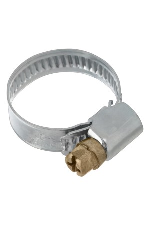 Хомуты металлические, Стандартное болтовое крепление 16-27 мм, 100 штук в упаковке, ширина 9 мм Сибртех