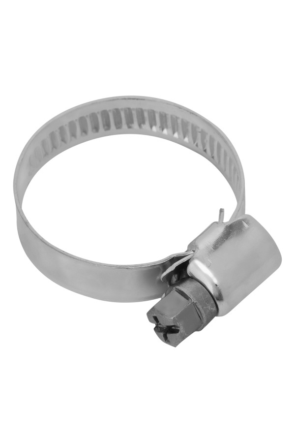 Хомуты металлические, Стандартное болтовое крепление 20-32 мм, 50 штук в упаковке, ширина 9 мм Сибртех