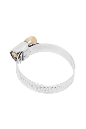 Хомуты металлические, Стандартное болтовое крепление 25-40 мм, 50 штук в упаковке, ширина 9 мм Сибртех