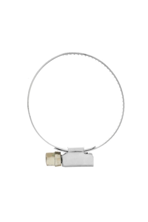 Хомуты металлические, Стандартное болтовое крепление 32-50 мм, 50 штук в упаковке, ширина 9 мм Сибртех