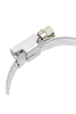 Хомуты металлические, Стандартное болтовое крепление 40-60 мм, 50 штук в упаковке, ширина 9 мм Сибртех