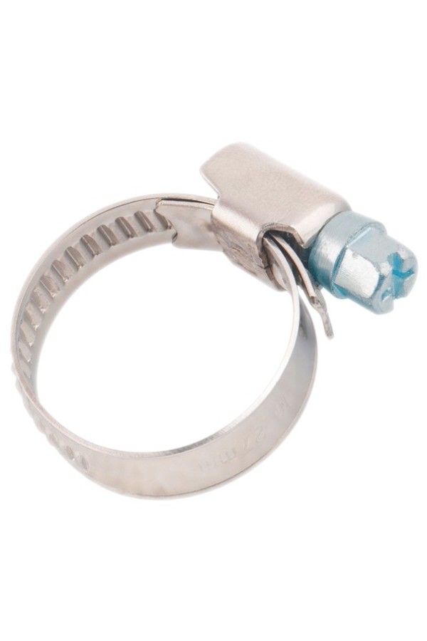 Хомуты металлические, Стандартное болтовое крепление 160-180 мм, 25 штук в упаковке, ширина 9 мм Сибртех