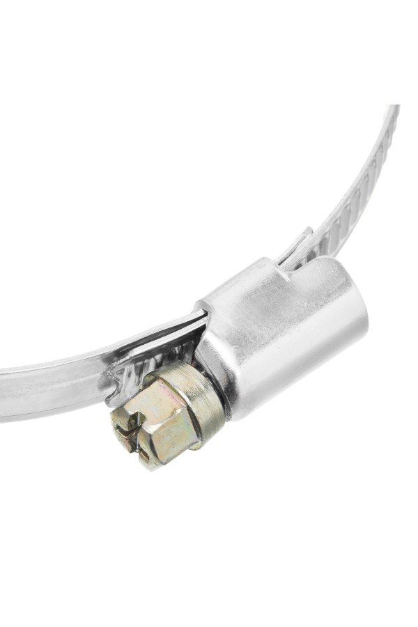 Хомуты металлические, Стандартное болтовое крепление 70-90 мм, 25 штук в упаковке, ширина 9 мм Сибртех