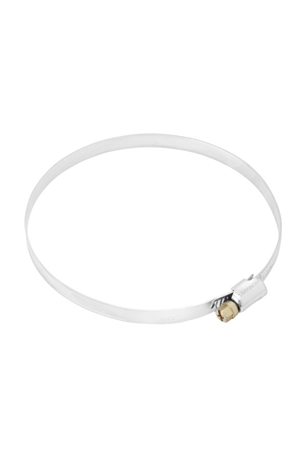 Хомуты металлические, Стандартное болтовое крепление 110-130 мм, 25 штук в упаковке, ширина 9 мм Сибртех